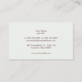 Abstracte achtergrond creatief beroep visitekaartje (Achterkant)