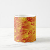 Abstracte achtergrond. Creatieve  achtergrond. Koffiemok (Center)