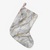 abstracte achtergrond, creatieve textuur van white kleine kerstsok (Voorkant (Hangend))