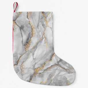 abstracte achtergrond, creatieve textuur van white kleine kerstsok