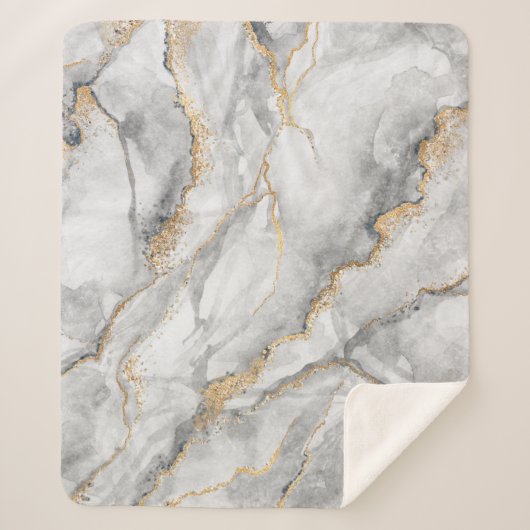 abstracte achtergrond, creatieve textuur van white sherpa deken (Voorkant)