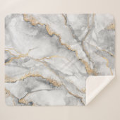 abstracte achtergrond, creatieve textuur van white sherpa deken (Voorkant (horizontaal))