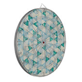 Abstracte achtergrond dartbord (Voorkant Links)