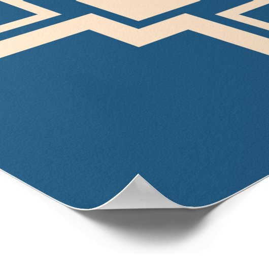  abstracte achtergrond. Decoratief behang Poster (Hoek)