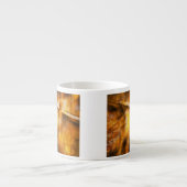 abstracte achtergrond espresso kop (Voorkant)