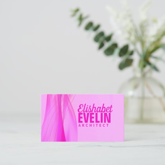 Abstracte achtergrond g998 visitekaartje (Staand voorkant)