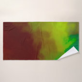 Abstracte achtergrond geborsteld geschilderd. Bors Badhanddoek (Badhanddoek)
