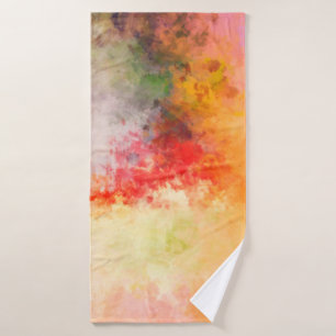 Abstracte achtergrond geborsteld geschilderd. Bors Badhanddoek