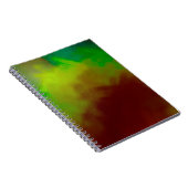 Abstracte achtergrond geborsteld geschilderd. Bors Notitieboek (Rechterzijde)