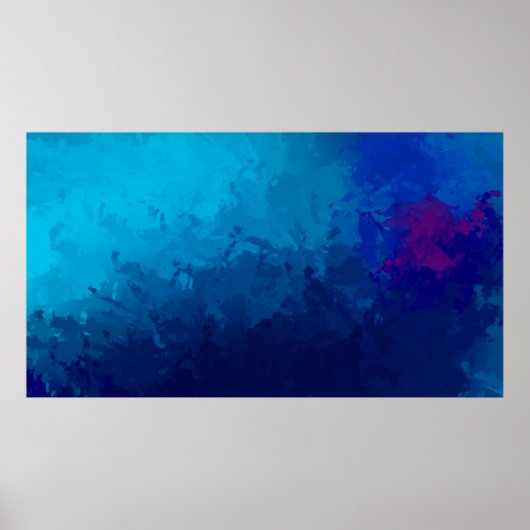 Abstracte achtergrond geborsteld geschilderd. Bors Poster (Voorkant)