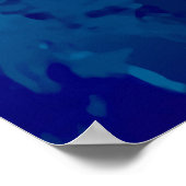 Abstracte achtergrond geborsteld geschilderd. Bors Poster (Hoek)