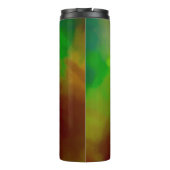 Abstracte achtergrond geborsteld geschilderd. Bors Thermosbeker (Achterkant)