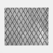 Abstracte achtergrond grijs fleece deken (Voorkant (Horizontaal))