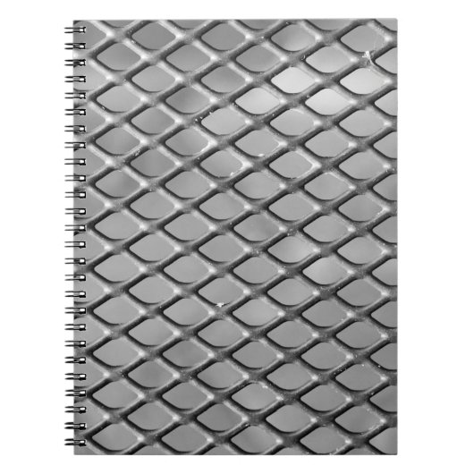 Abstracte achtergrond grijs notitieboek (Voorkant)