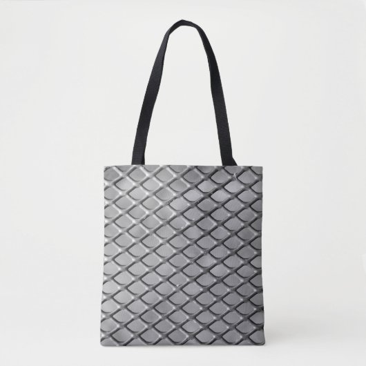 Abstracte achtergrond grijs tote bag (Voorkant)