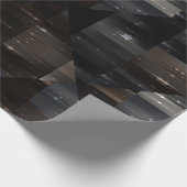 abstracte achtergrond. grijze mozaïekafbeelding di cadeaupapier (Hoek)