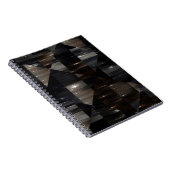 abstracte achtergrond. grijze mozaïekafbeelding di notitieboek (Rechterzijde)