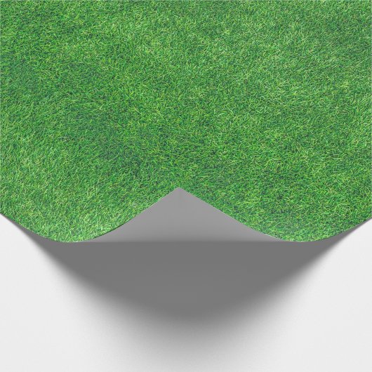 Abstracte achtergrond groene grastextuur cadeaupapier (Hoek)