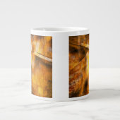 abstracte achtergrond grote koffiekop (Voorkant)