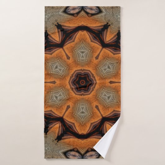 Abstracte achtergrond. Het gloeien kleurenontwerpe Badhanddoek (Badhanddoek)