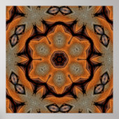 Abstracte achtergrond. Het gloeien kleurenontwerpe Poster (Voorkant)