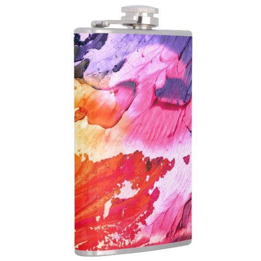 Abstracte achtergrond heupfles (Rechts)