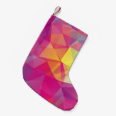 Abstracte achtergrond, hipster, kleur, funk,o kleine kerstsok (Voorkant (Hangend))