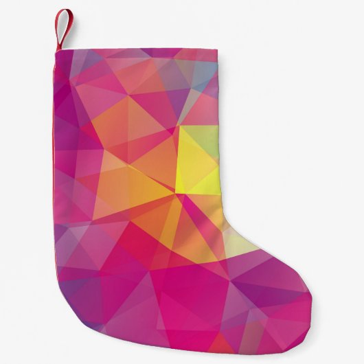 Abstracte achtergrond, hipster, kleur, funk,o kleine kerstsok (Voorkant)