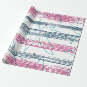 abstracte achtergrond in de natuur cadeaupapier