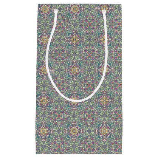 Abstracte  achtergrond klein cadeauzakje (Voorkant)