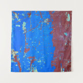 Abstracte achtergrond, Kleurrijke roestige textuur Wandkleed (Voorkant (horizontaal))