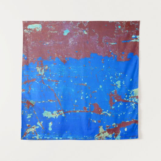 Abstracte achtergrond, Kleurrijke roestige textuur Wandkleed (Voorkant)