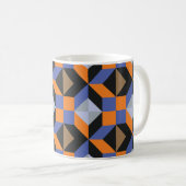  abstracte achtergrond koffiemok (Voorkant rechts)