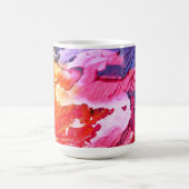 Abstracte achtergrond koffiemok (Center)