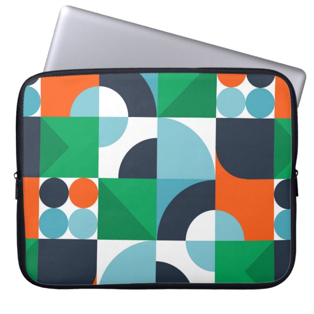  abstracte achtergrond laptop sleeve (Voorkant)