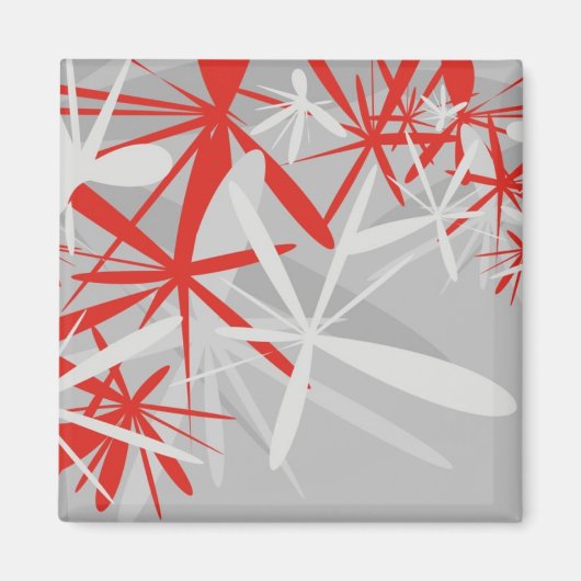 Abstracte achtergrond magneet (Voorkant)