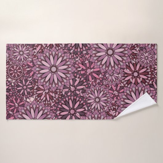  abstracte achtergrond. Mandala stijl. naadloos Badhanddoek (Badhanddoek)