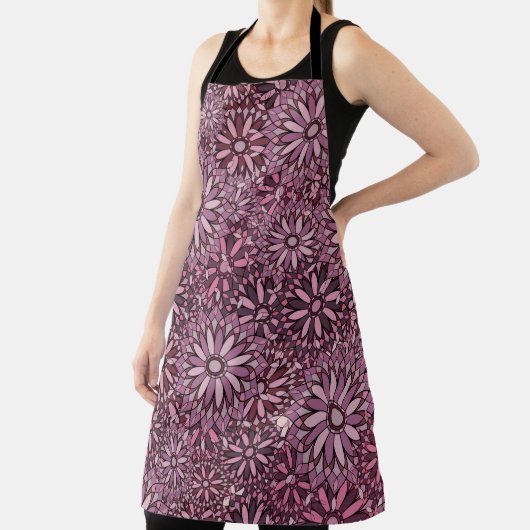  abstracte achtergrond. Mandala stijl. naadloos Schort (Insitu)