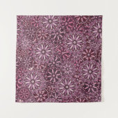 abstracte achtergrond. Mandala stijl. naadloos Wandkleed (Voorkant (horizontaal))