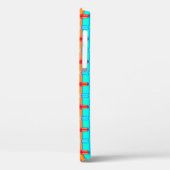 abstracte achtergrond | meerkleurig gingham-patroo Case-Mate iPhone case (Achterkant / Links)