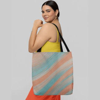 Abstracte achtergrond met diagonale strepen tote bag