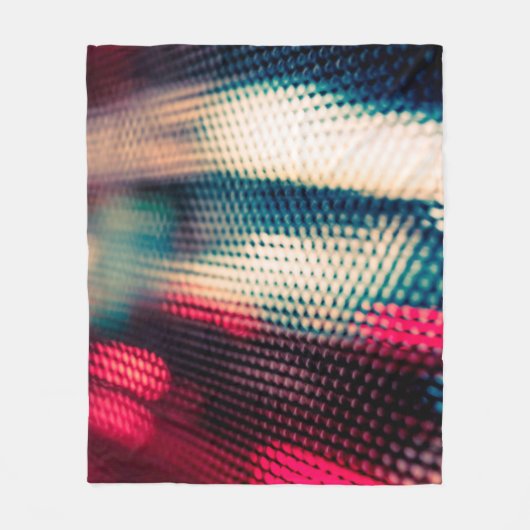 abstracte achtergrond met dubbelgedefocuseerde lic fleece deken (Voorkant)