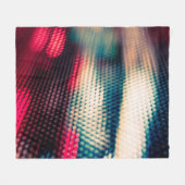 abstracte achtergrond met dubbelgedefocuseerde lic fleece deken (Voorkant (Horizontaal))