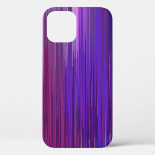 Abstracte achtergrond met dunne paarse verticale l Case-Mate iPhone case
