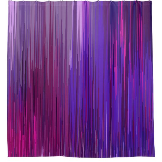 Abstracte achtergrond met dunne paarse verticale l douchegordijn (Voorkant)