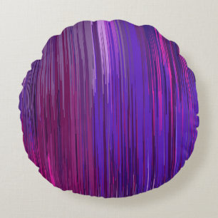 Abstracte achtergrond met dunne paarse verticale l rond kussen