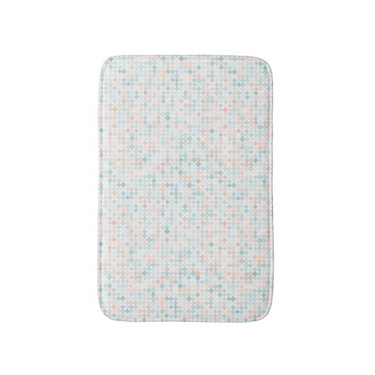 Abstracte achtergrond met gemengde kleine vlekken badmat (Voorkant Verticaal)