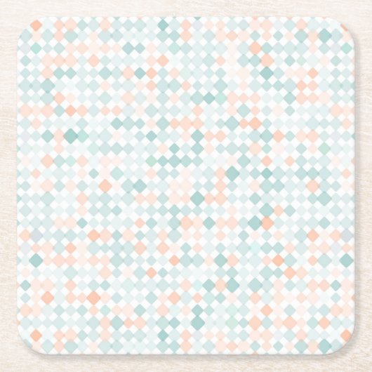 Abstracte achtergrond met gemengde kleine vlekken kartonnen onderzetters (Voorkant)