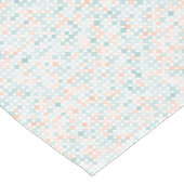 Abstracte achtergrond met gemengde kleine vlekken korte tafelloper (Hoek)