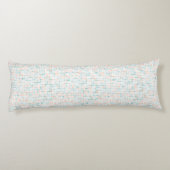 Abstracte achtergrond met gemengde kleine vlekken lichaamskussen (Achterkant)